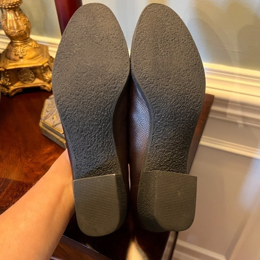 EUC Salvatore Ferragamo Boutique Brown Suede & Leather Pumps Heels 9.5 A